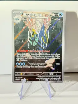 Clawitzer 141/132 Full Art Pokemon Mega Evolution English Near Mint #1 - Image 1