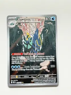 Clawitzer 141/132 Full Art Pokemon Mega Evolution English Near Mint #1 - Image 3