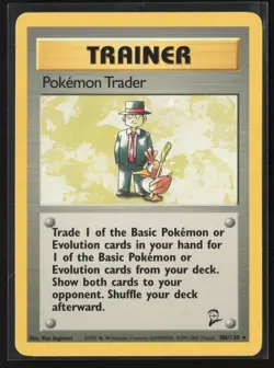 Pokemon Trader Rare Base Set 2 106/130 LP Pokemon Card - Image 1
