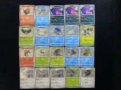 2025 Pokemon TCG S-Chinese CBB3C Gengar Swanna #0304/07 Ball Holo Lot*20 BL25 - Image 1
