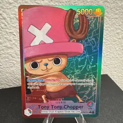 Tony Tony Chopper Alt Art Leader OP08-001 Two Legends English One Piece Mint - Image 1