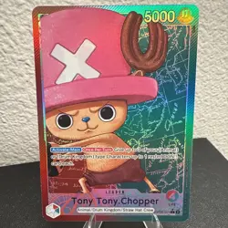 Tony Tony Chopper Alt Art Leader OP08-001 Two Legends English One Piece Mint - Image 2