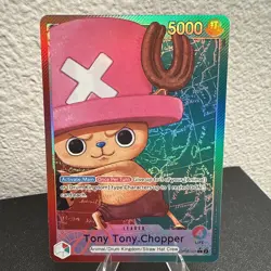 Tony Tony Chopper Alt Art Leader OP08-001 Two Legends English One Piece Mint - Image 3