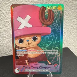 Tony Tony Chopper Alt Art Leader OP08-001 Two Legends English One Piece Mint - Image 4