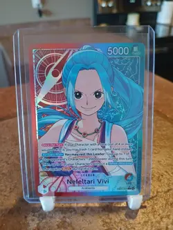 One Piece TCG Nefeltari Vivi Alt Art Leader EB03-001 (ONLY FOR NATHAGRIEG0) - Image 1