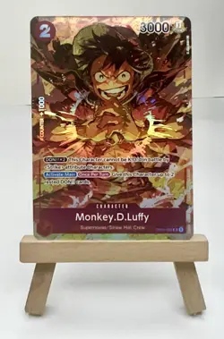 Monkey.D.Luffy (024) (Parallel) OP01-024 Romance Dawn Foil. Very First OP01 Set - Image 1