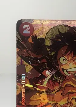 Monkey.D.Luffy (024) (Parallel) OP01-024 Romance Dawn Foil. Very First OP01 Set - Image 3