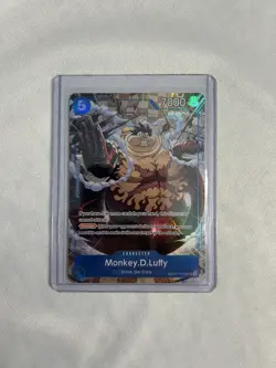 One Piece TCG Monkey.D.Luffy - OP11-058 (TR) Carrying On His Will Treasure Rare - Image 1