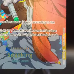 One Piece Sogeking OP03-122 SEC - Pillars of Strength - Image 5