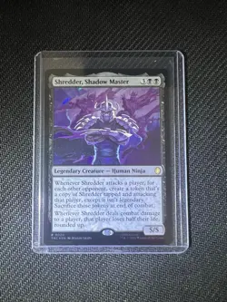 Shredder, Shadow Master (Surge Foil) Commander: Teenage Mutant Ninja Turtles... - Image 1