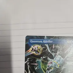 Magic: The Gathering Quantum Riddler Edge of Eternities Mythic Borderless Blue … - Image 5