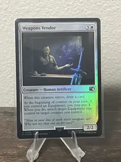 NM Foil Weapons Vendor, MTG, Final Fantasy, Magic the Gathering, 40 - Image 1