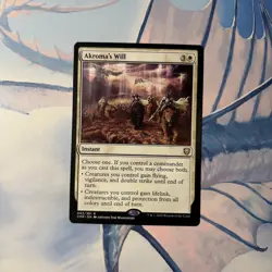 Akroma's Will- Commander Legends (CMR) #3 - Near Mint - Regular Rare- MTG Card - Image 1