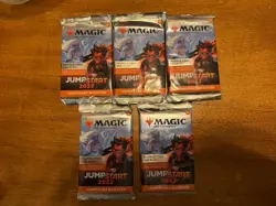 5X MTG jumpstart 2022 Pack Magic The Gathering - Image 1