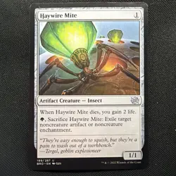 Haywire Mite [The Brothers' War] MTG - Image 1