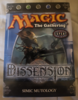 Magic: The Gathering 2006 MTG Deck Simic Mutology DISSENSION Open Box Complete - Image 1