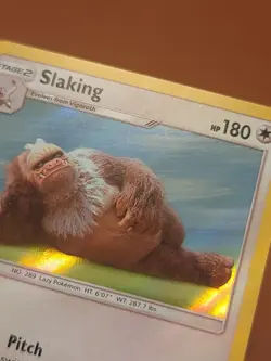 Slaking - 18/18 - Pokemon Detective Pikachu Holo LP - Image 2