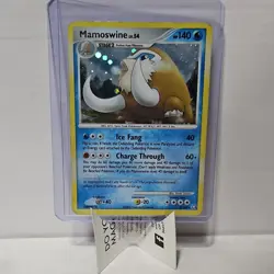 Pokemon Mamoswine Legends Awakened Holo Rare Stage 2 9/146 140HP 2008 - Image 1
