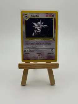 Pokemon TCG Fossil Haunter 6/62 Holo Rare 50 HP Stage 1 Unlimited 1999 - Image 1