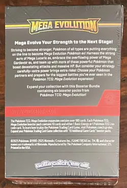 Pokemon TCG: Mega Evolution - Booster Bundle - 6 Packs - Factory Sealed - Image 2