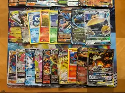 Pokemon Card Lot Full Art Alt Art 27 Jumbo Cards Snorlax Tag Team Charizard - Image 3