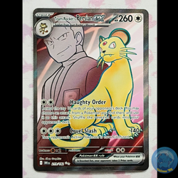 Team Rocket's Persian ex 219/182 Holo Pokemon TCG Card Destined Rivals NEAR MINT - Image 1