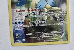 Pokemon Keldeo XY118 Holo Black Star Promo Card Full Art NM - Image 3