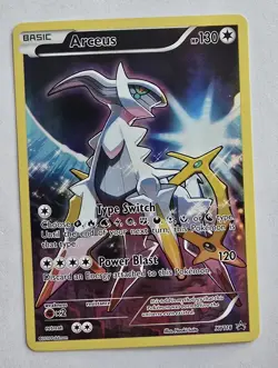 Pokemon Arceus XY116 Holo Black Star Promo Card Full Art NM - Image 1