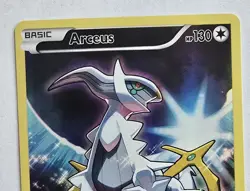 Pokemon Arceus XY116 Holo Black Star Promo Card Full Art NM - Image 2
