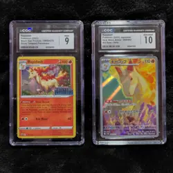Pokemon Rapidash Lot of 2 Cards Silver Tempest Heat Wave English Japanese - Image 1