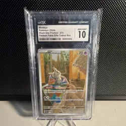 POKEMON MIMIKYU 075 SV: SCARLET & VIOLET PROMO CARDS HOLO PROMO CGC 10 ENGLISH - Image 1