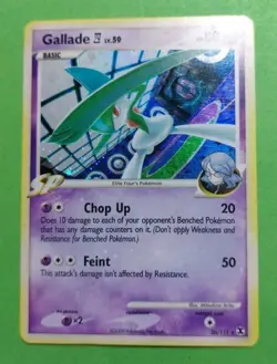 Gallade - (DPPt Rising Rivals) 020/111 Deck Exclusives Holo Pokemon, MP - Image 1