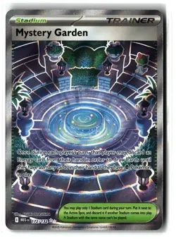 Mystery Garden ⭐ 172/132 Holo Ultra Rare Mega Evolution 2025 Pokemon NM - Image 1