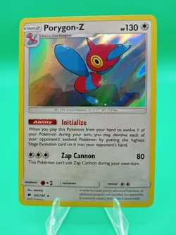 2017 Pokemon Burning Shadows Porygon-Z #105 Extremely LP - Image 1