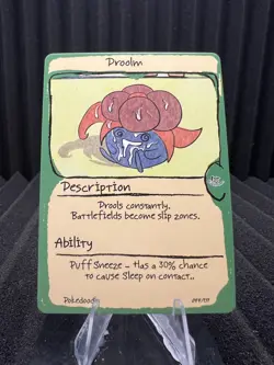 Droolm (Gloom) #44 - First Edition First Print PokeDoodly Fan Art - Pokemon - Image 1
