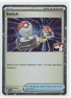 Pokemon Prize Pack Series 5 Switch 194/198 Cosmos Holo - PLAY STAMPED - Image 1