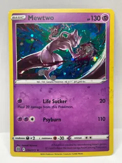 Pokemon TCG Mewtwo Cosmos Holo Promo SEE PICS/DESC - Image 1