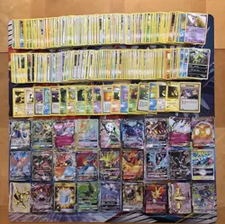 Vintage & Modern Pokemon Card Lot Holo Etc MP-Damaged Espeon Charizard 885+ - Image 1