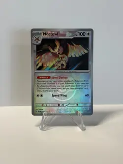 Noctowl Master Ball Pattern 078/131 Pokemon TCG S&V Prismatic Evolutions - Image 1