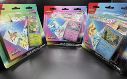 Pokemon TCG Prismatic Evolutions Tech Sticker Collection Set Lot Of 3 Sealed New - Image 2
