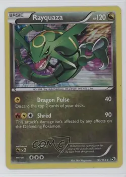 Rayquaza Holo Pokemon Black & White Legendary Treasures #93 - Image 1