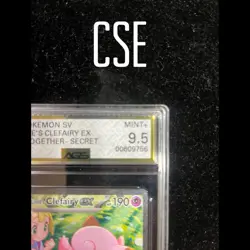 Pokemon TCG Pokemon Lillie's Clefairy Ex Holo Journey Together #184 - Image 3
