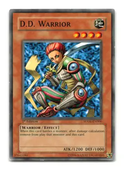 D.D. Warrior - SDDE-EN006 1st Edition - YuGiOh-LP - Image 1