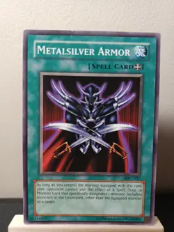 Yu-gi-oh! Metalsilver Armor MFC-037 Common Unlimited Edition LP - Image 1