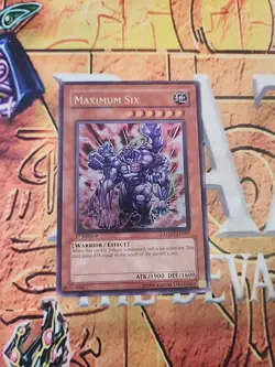 MAXIMUM SIX LODT-EN097 Ultimate Rare 1st Ed NM Yugioh - Image 1