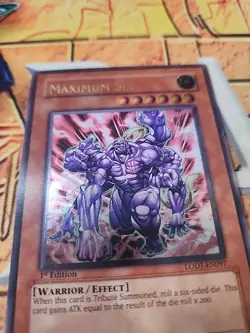 MAXIMUM SIX LODT-EN097 Ultimate Rare 1st Ed NM Yugioh - Image 3