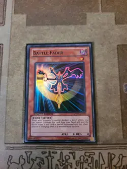 YUGIOH BATTLE FADER CT07-EN009 SUPER LIMITED ED NM - Image 1
