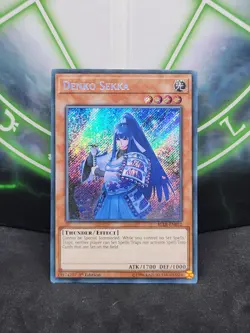 Yugioh Denko Sekka BLLR-EN052 Secret Rare 1st Edition MP - Image 1