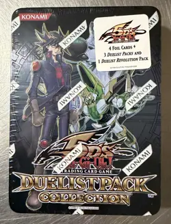 YUGIOH 2011 5D'S DUELIST PACK COLLECTION TIN FACTORY SEALED - Image 1
