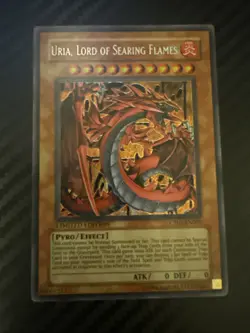 Yu-Gi-Oh Uria, Lord of Searing Flame - CT03-EN005 - Secret Rare - Limited LP - Image 1
